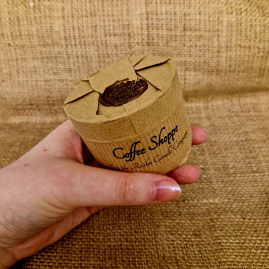 Coffee Shoppe Crackling Tin