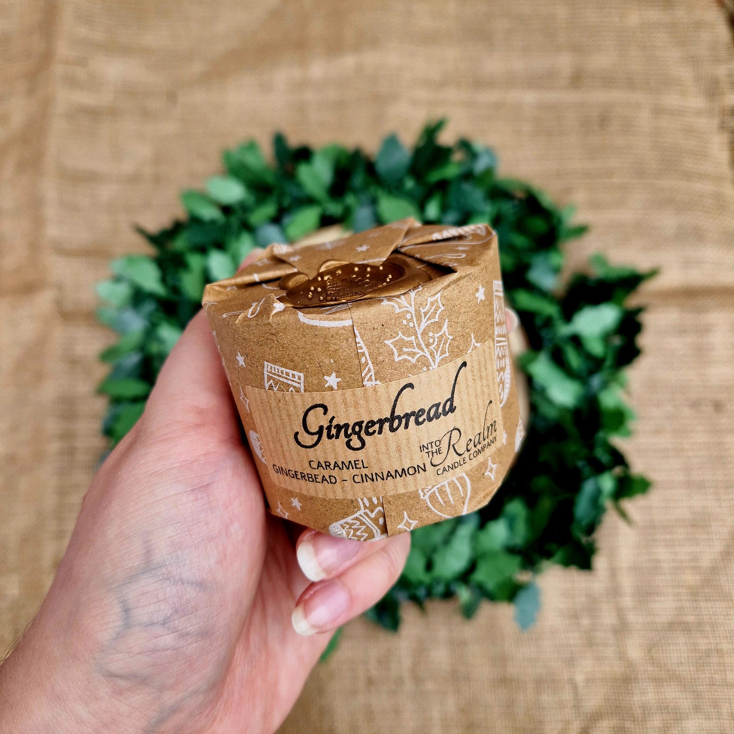 Gingerbread Crackling Tin