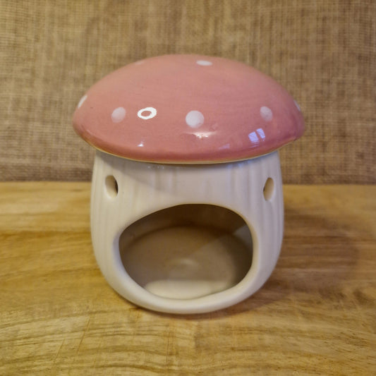 Pink Mushroom Wax/Oil Burner