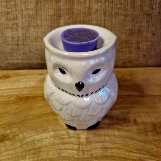 Iridescent Owl Wax/Oil Burner