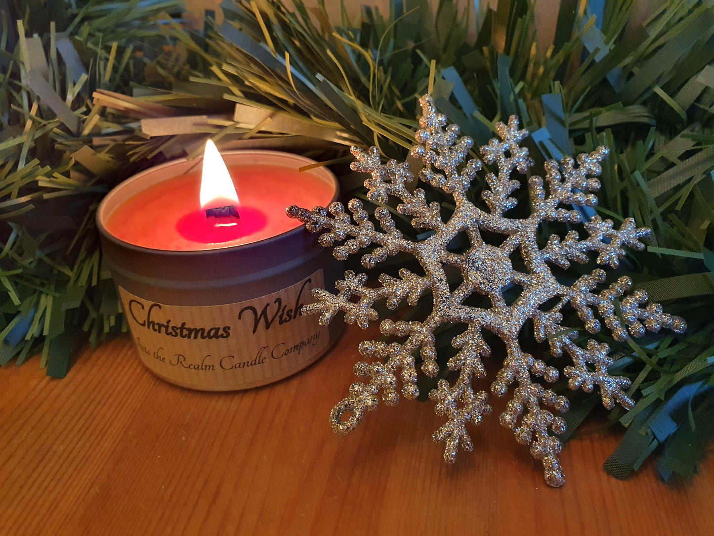 Christmas Wish Crackling Tin