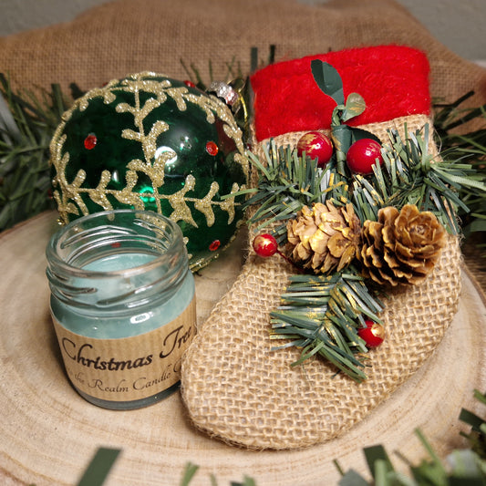 Christmas Tree Mini Jar