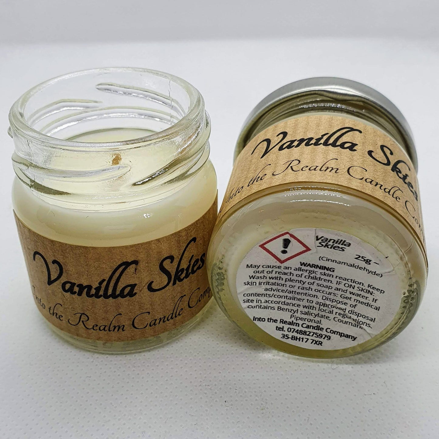 Vanilla Skies Mini Jar