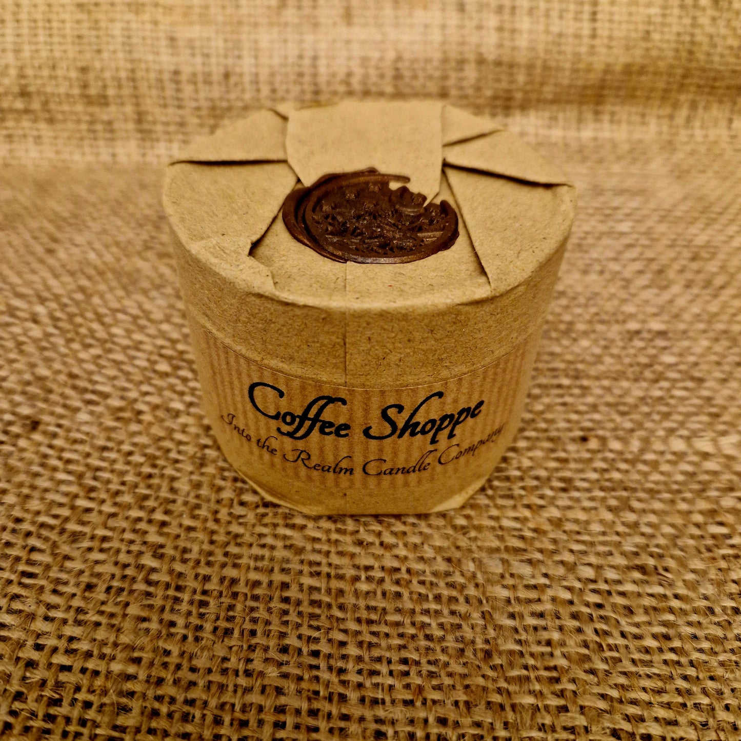 Coffee Shoppe Crackling Tin