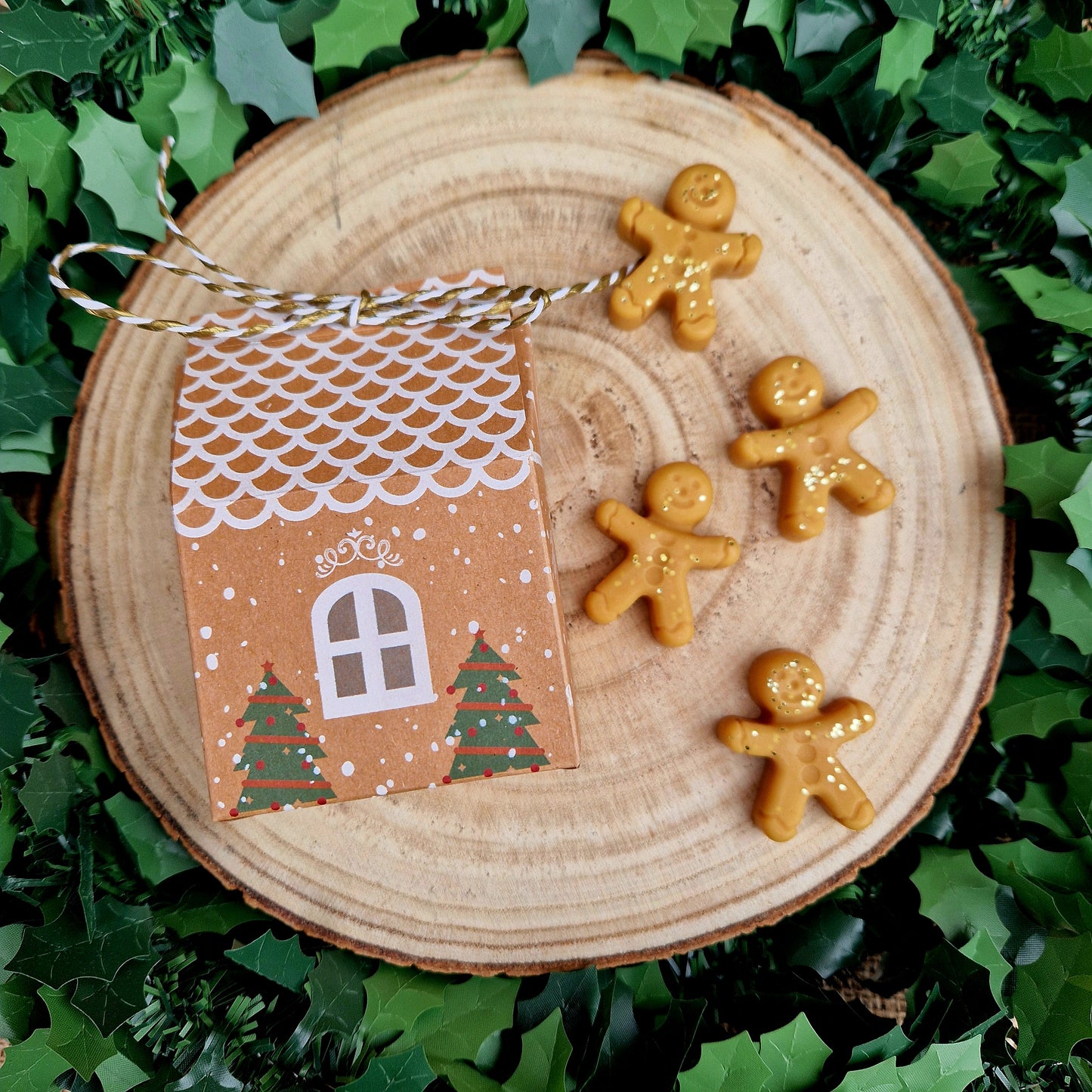 Gingerbread Men in House Wax Melts