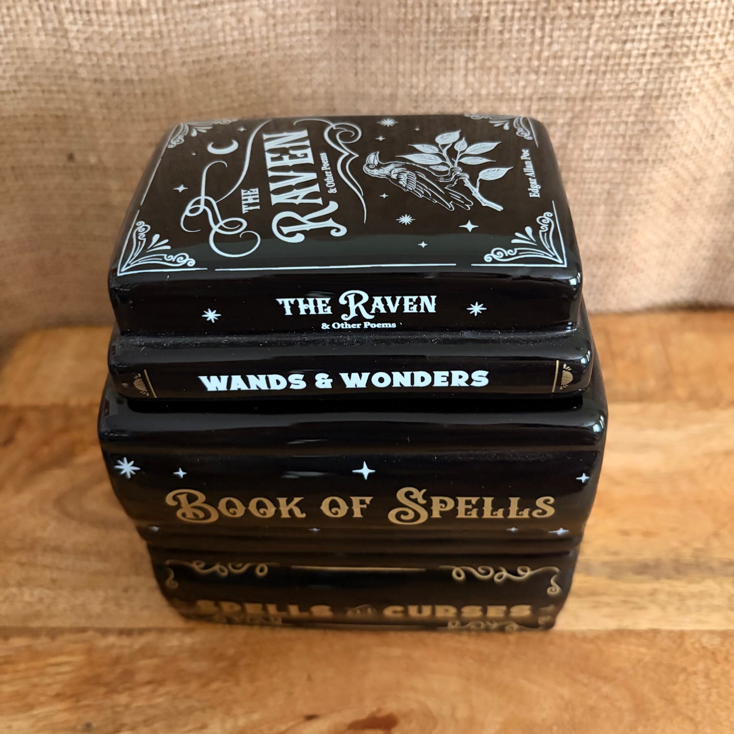 Witchy Book Stack Wax/Oil Burner