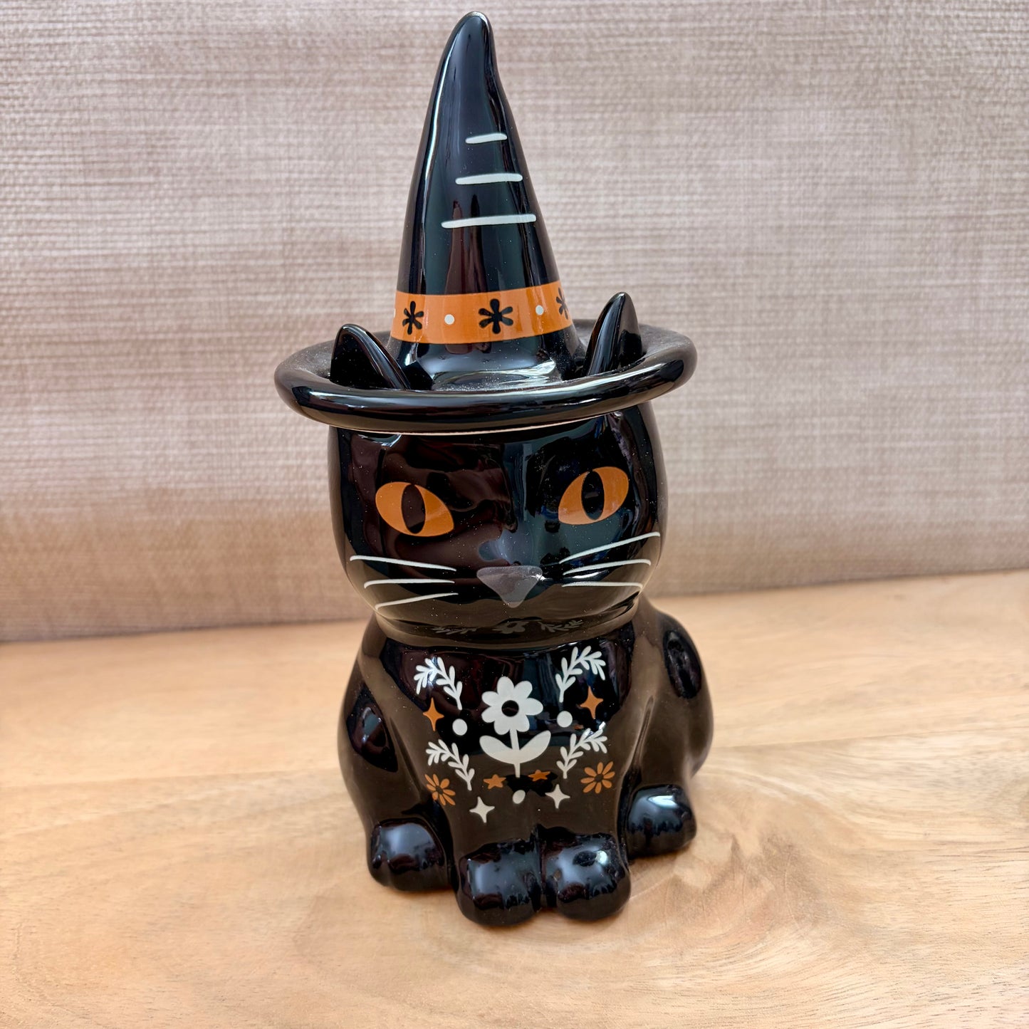 Witch Hat Cat Wax/Oil Burner