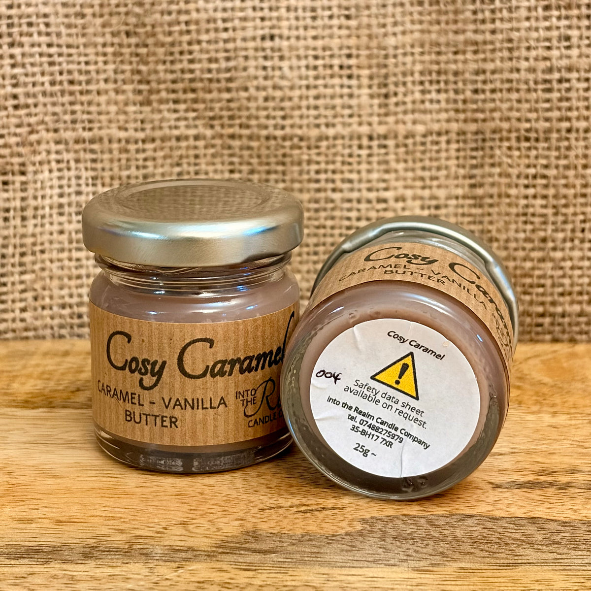 Cosy Caramel Mini Jar