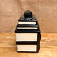 Cat Book Stack Wax/Oil Burner