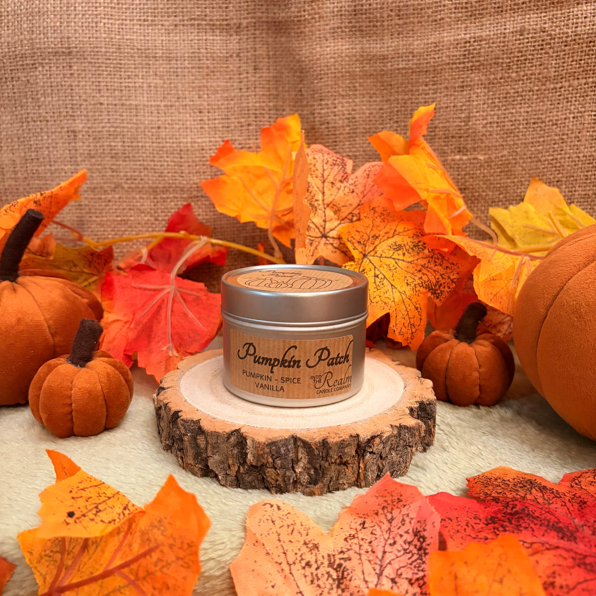 Pumpkin Patch Crackling Tin