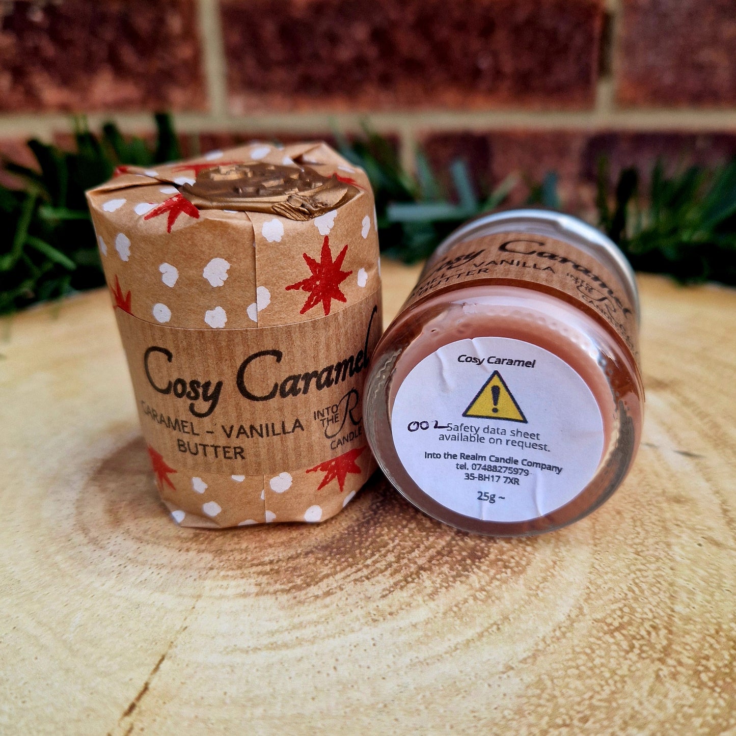 Cosy Caramel Mini Jar
