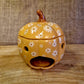 Groovy Floral Pumpkin Wax/Oil Burner