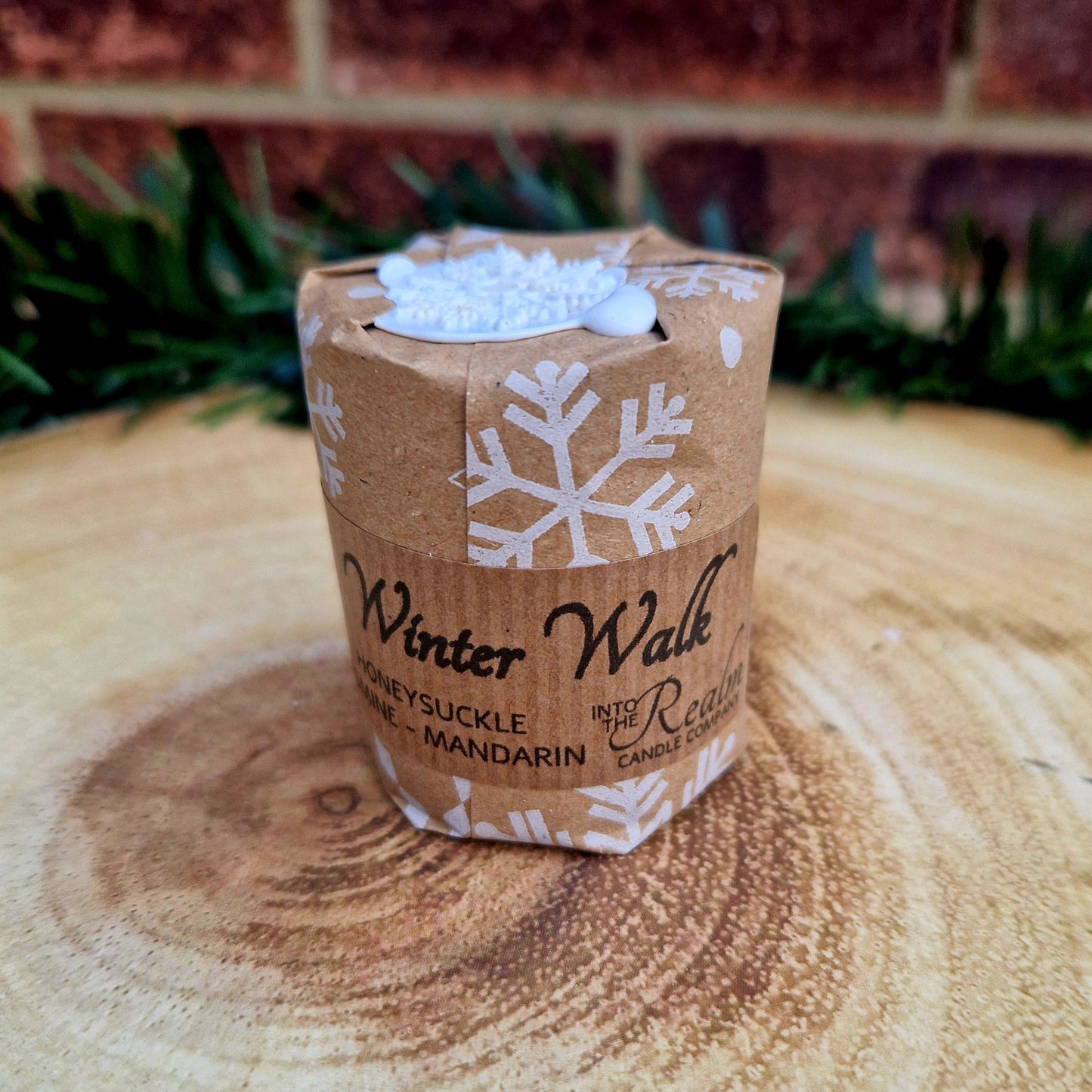 Winter Walk Mini Jar