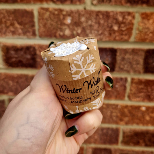 Winter Walk Mini Jar