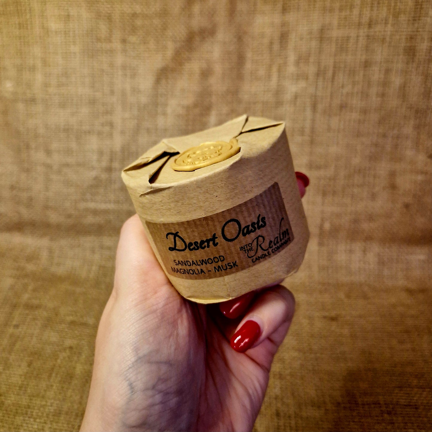 Desert Oasis Crackling Tin