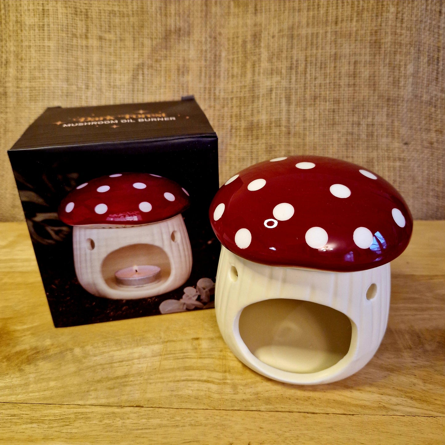 Red Mushroom Wax/Oil Burner