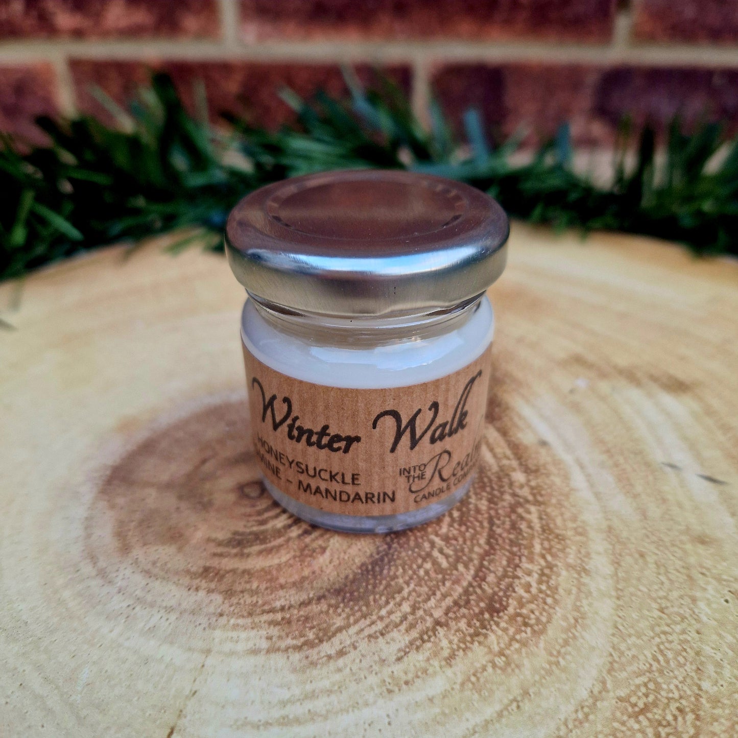 Winter Walk Mini Jar