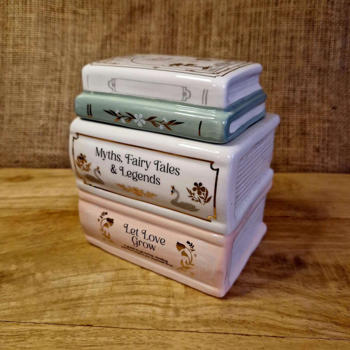 Book Stack Wax/Oil Burner
