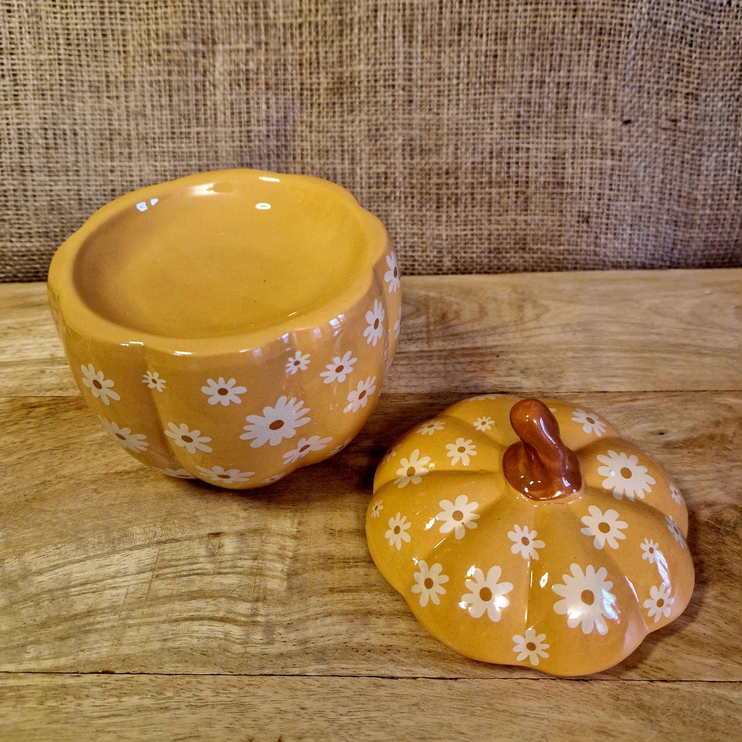 Groovy Floral Pumpkin Wax/Oil Burner