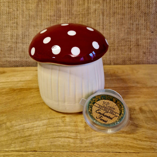 Red Mushroom Wax/Oil Burner