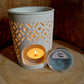 White Lattice Wax/Oil Burner